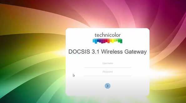 technicolor docsis 3.1 password